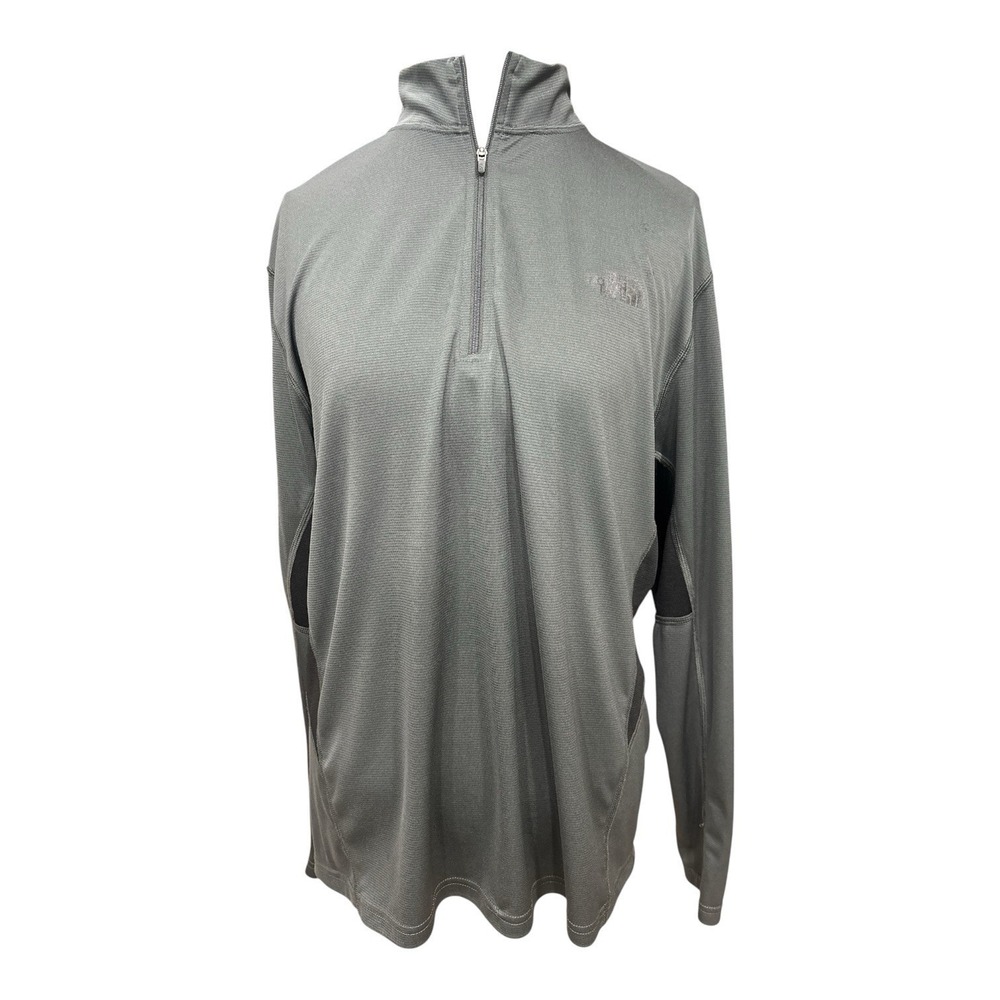 The North Face TNF Vapor Wick 1/4 Zip Pullover Men's Large *Faded Logo*